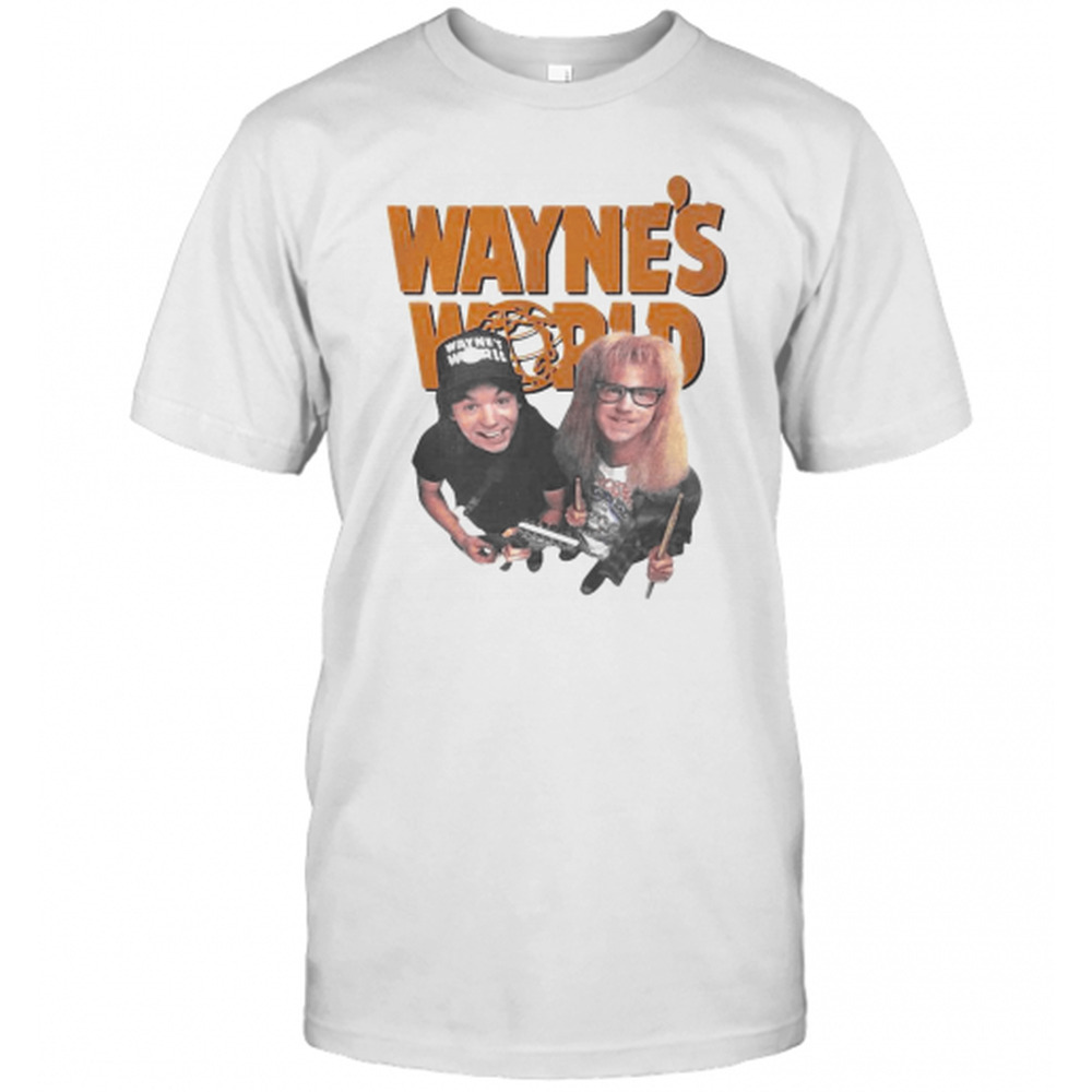 Wayne Campbell And Garth Algar Waynes World T-Shirt